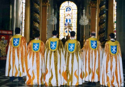 St Paul’s Cathedral - set of 6 Festal Copes - back