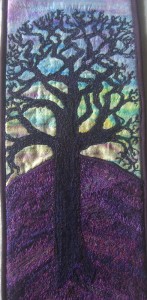 Purple Stole - detail