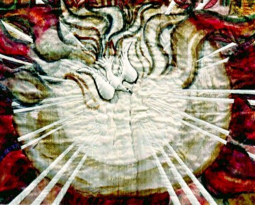 Altar Cloth - detail - Dove