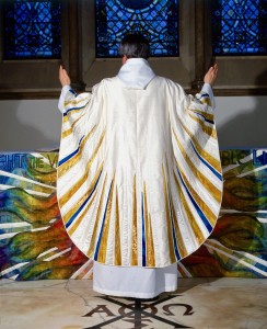 Lambeth Palace Chapel - White Chasuble