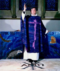 Lambeth Palace Chapel - Purple Chasuble